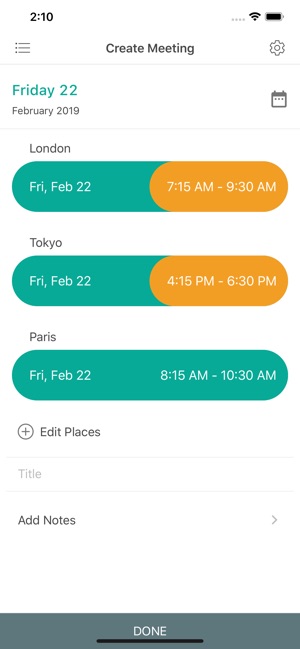 Meeting Planner by timeanddate