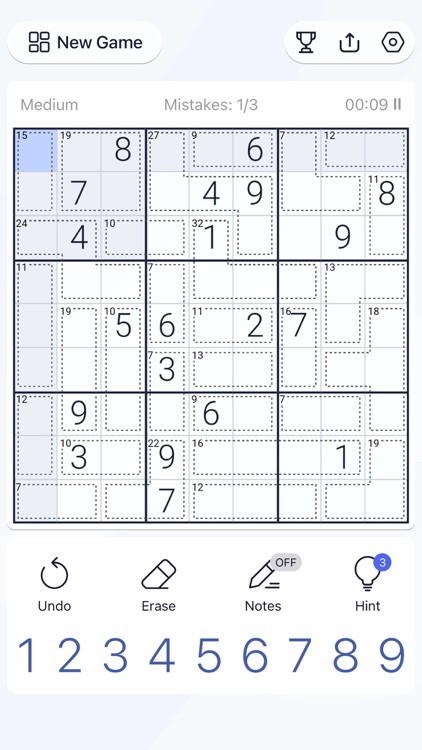 Killer Sudoku - Puzzle Games screenshot-6