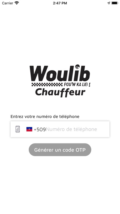 Woulib Chauffeur