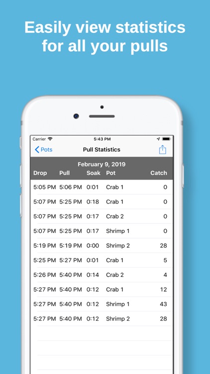 Crab and Shrimp Pot Tracker screenshot-3
