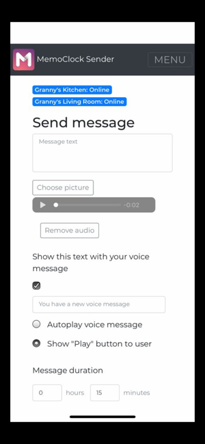 MemoClock with voice messages(圖4)-速報App