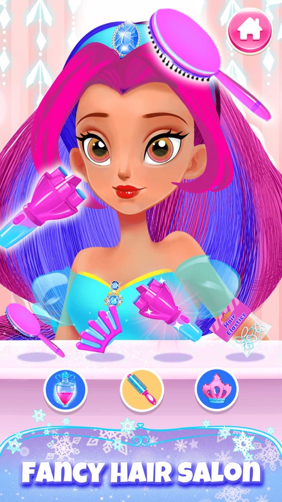 Princess Hair Salon Girl Games App for iPhone - Free Download Princess ...