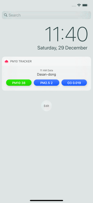 PM10 Tracker (미세먼지알림이)(圖4)-速報App