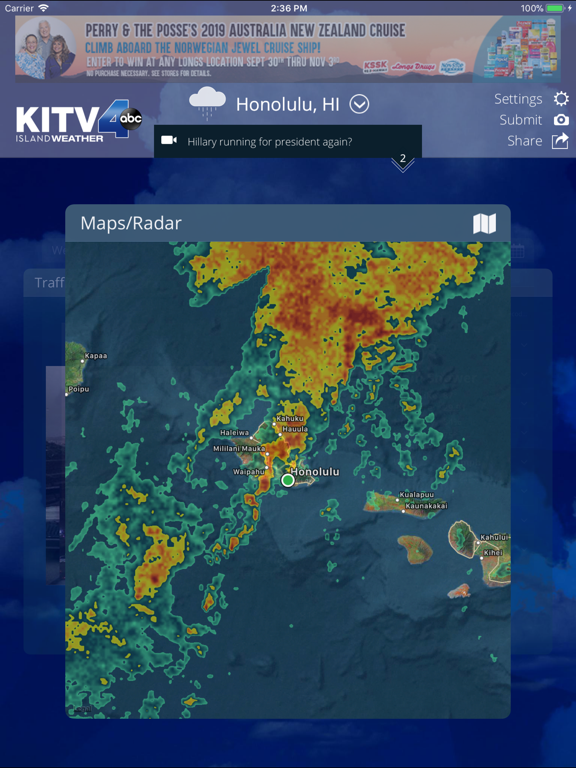 KITV Honolulu Weather-Traffic screenshot 2