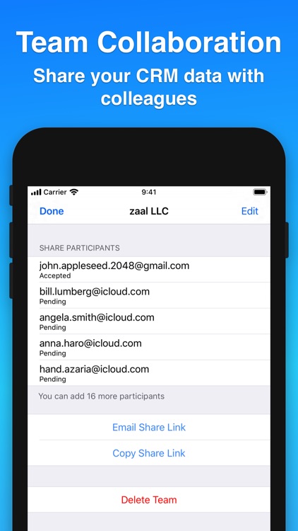 Contacts Journal CRM screenshot-8