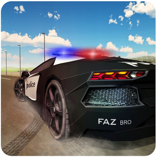 Police Car Driving School Game Icon