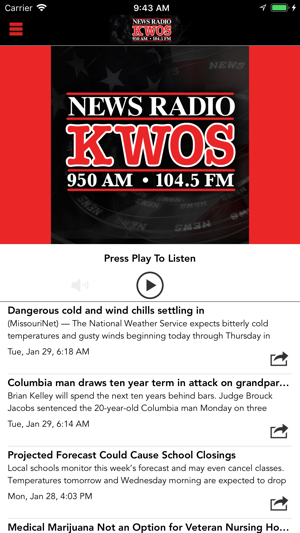 KWOS News Radio(圖1)-速報App