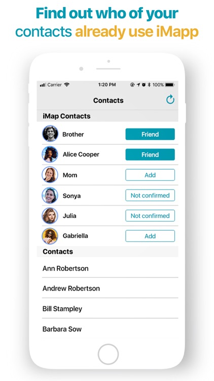 iMapp - Find my Phone, Friends screenshot-4