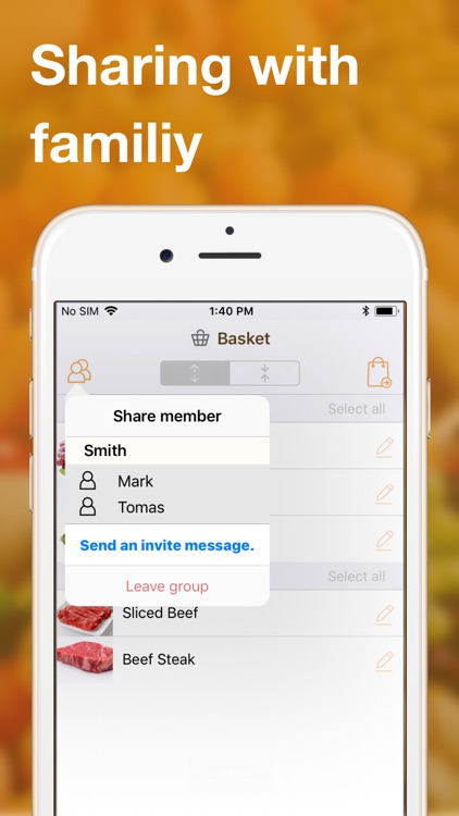 Easy grocery shopping list app screenshot-3