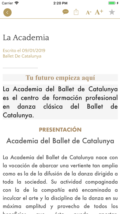 Ballet de CatalunyaCaptura de pantalla de4