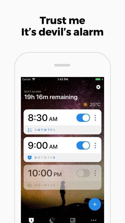Alarmy - Alarm clock