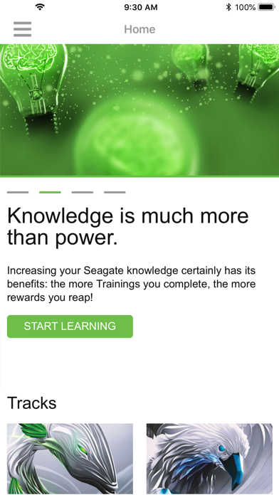 Seagate Training Portal screenshot 2