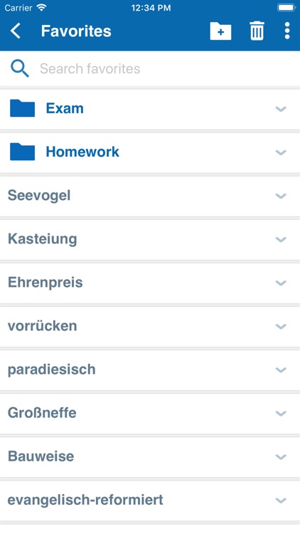 Conc. Oxford German Dictionary screenshot-5