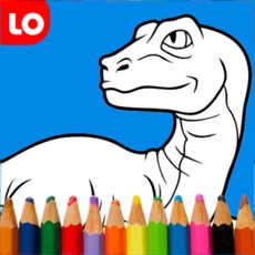 Activities of Coloring Book for Dinosaur