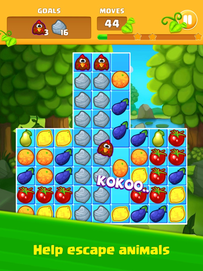 Vege Farm Match - Tap Match