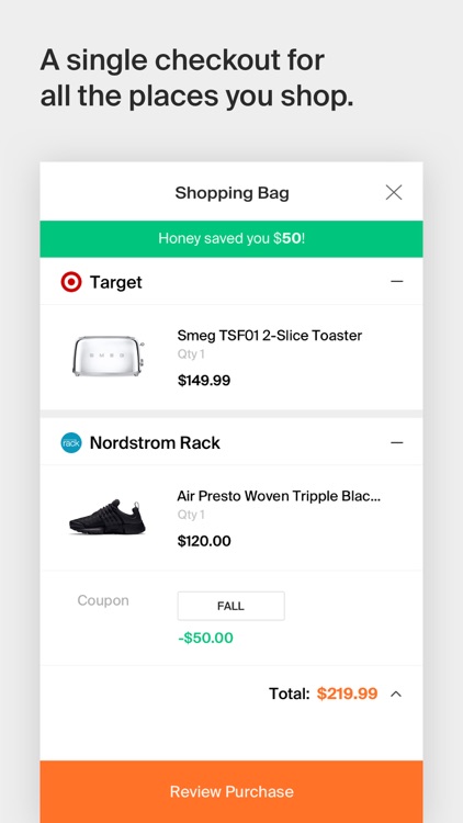 Honey Smart Shopping Assistant screenshot-3