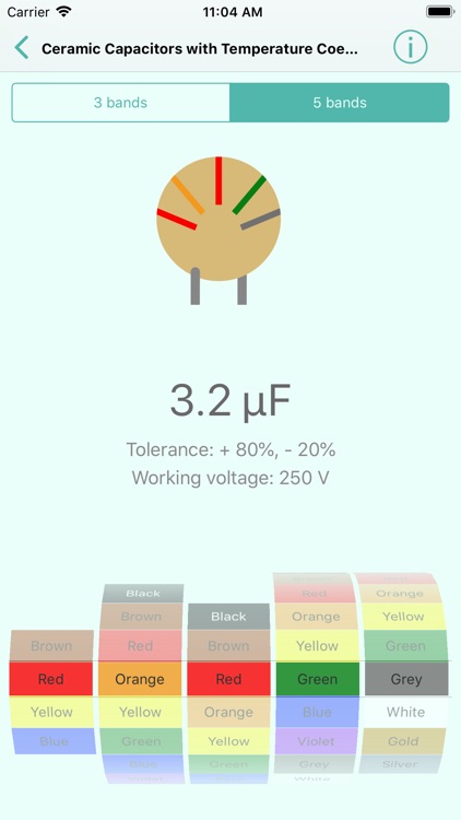 Color & SMD Code Calculator screenshot-3