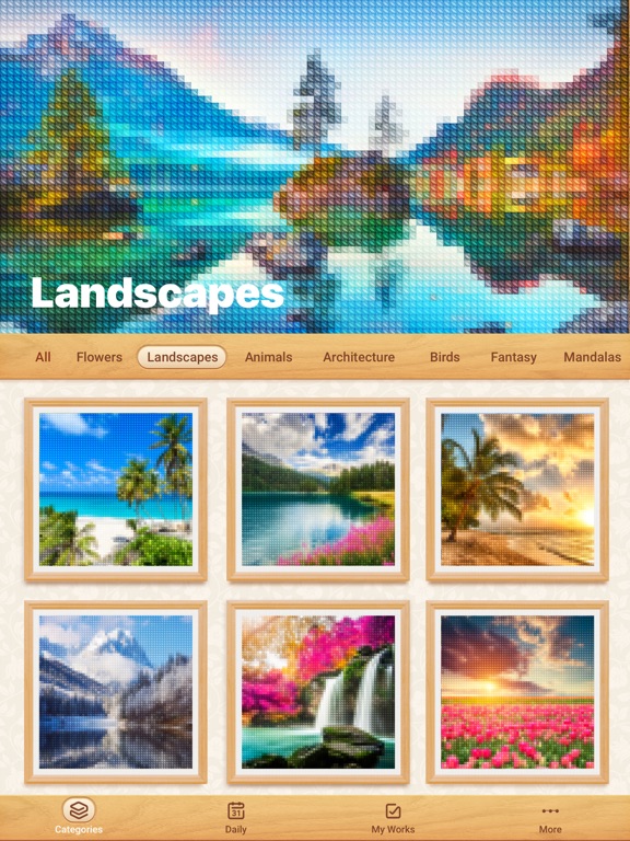 Cross Stitch: Color by Number screenshot 11
