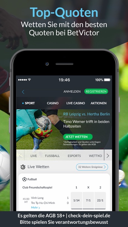 BetVictor: Sportwetten Online screenshot-4