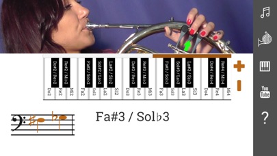 2D French Horn Fingering Chart screenshot 2