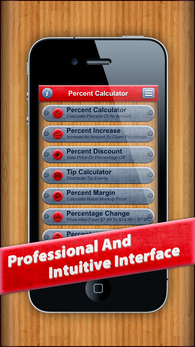 Screenshot #2 pour 7 in 1 : Percentage Calculator