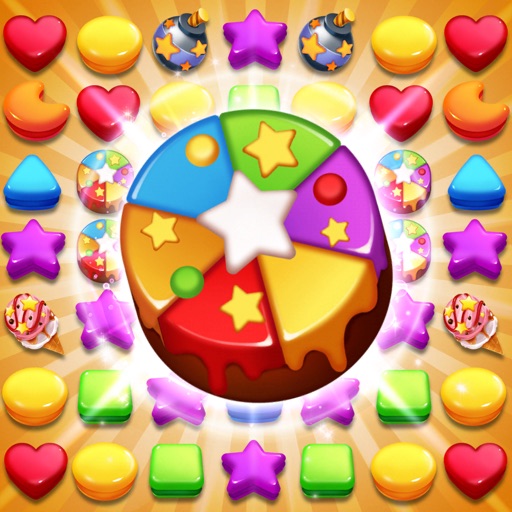 Sweet Cookie World - Match 3 iOS App