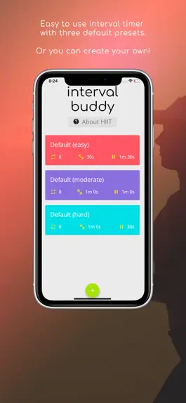 Game screenshot HIIT Interval Buddy mod apk