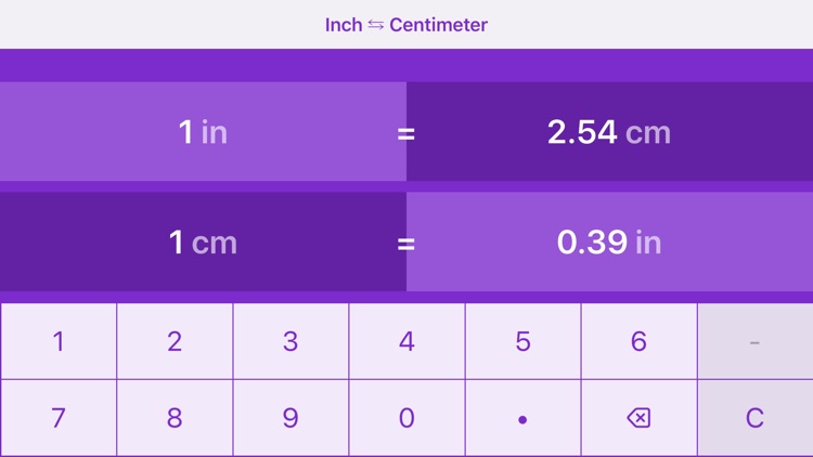 Inches to Centimeters screenshot-3