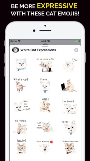 White Cat Expressions(圖2)-速報App