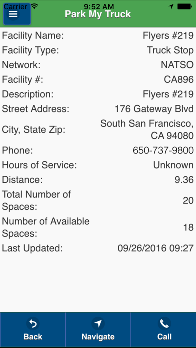 Screenshot #3 pour Park My Truck