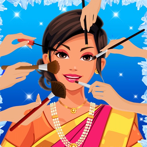 Ice Princess Makeover Dress up Icon