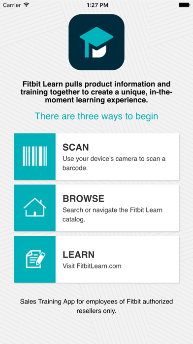How to cancel & delete Fitbit Learn-Retail Training from iphone & ipad 1