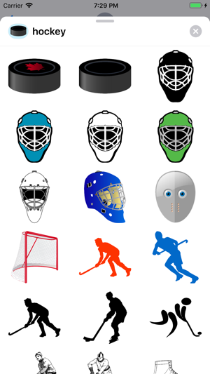 Lotsa Hockey Stickers