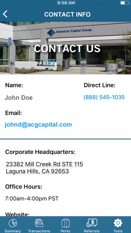 ACG Vendor Rep screenshot-3