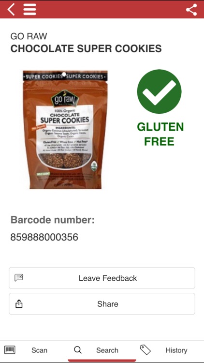 Gluten Free Scanner UK coeliac