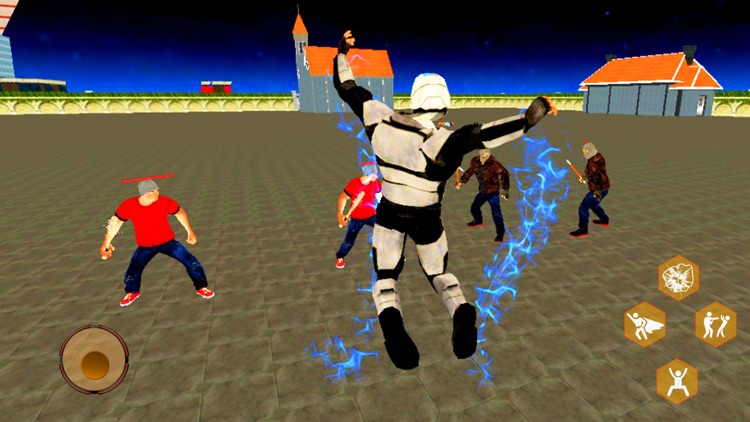 Iron Superhero Mad City Crime screenshot-5