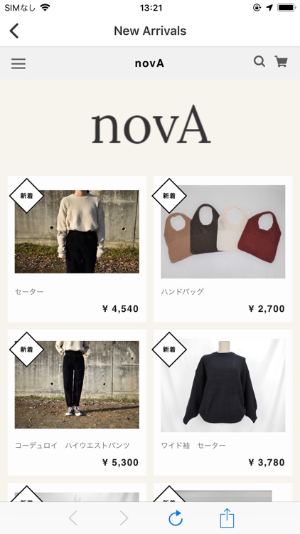 レディースファッション通販/セレクトショップ novA