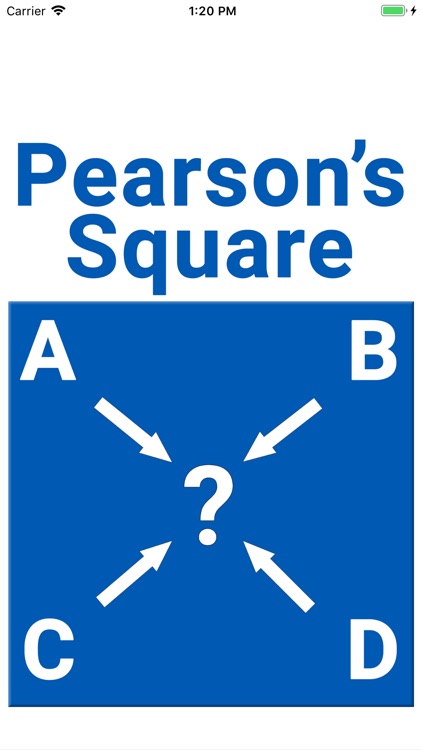 Pearson's Square