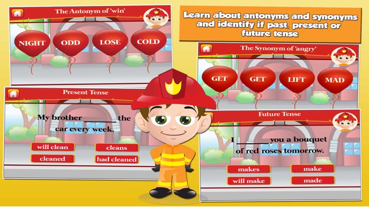 Fireman Grade 2 Kids Games screenshot-4