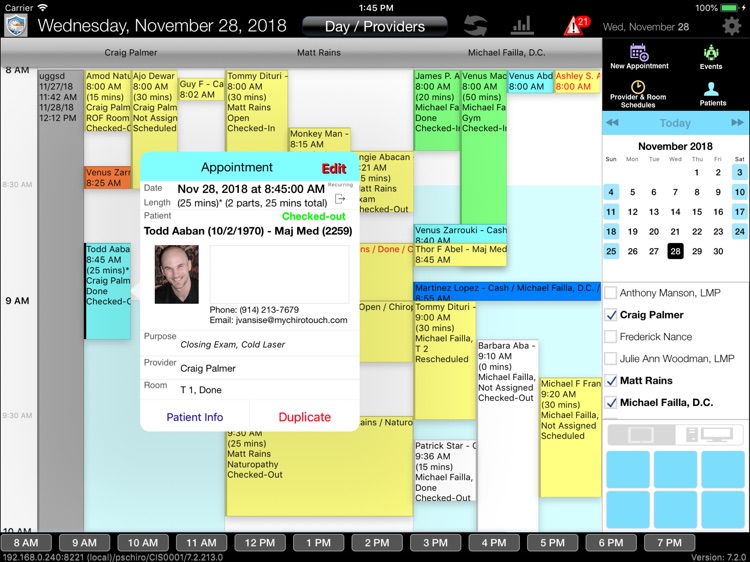 CT Scheduler Mobile 7.2