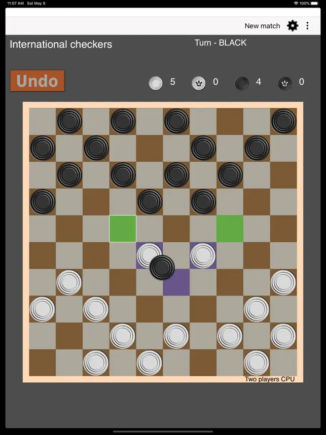 Captura de Pantalla 2 Checkers - Draughts iphone