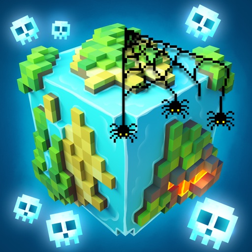 planet of cubes survival craft online