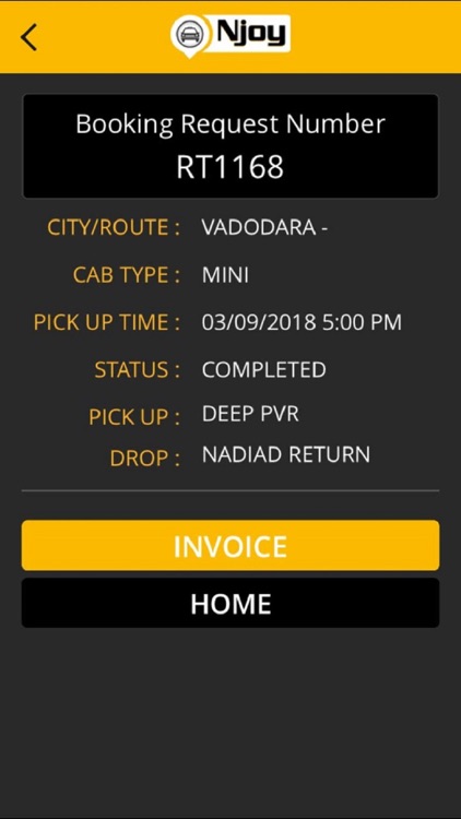 Njoy Cabs - Outstation Taxi screenshot-5