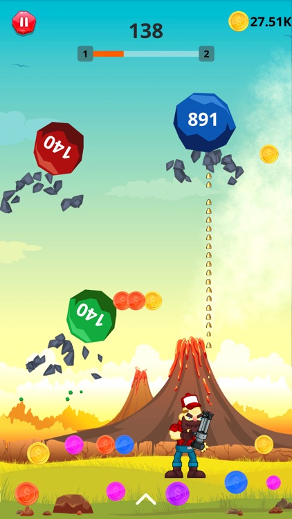 Stone Blast - Top Ball Games screenshot-3