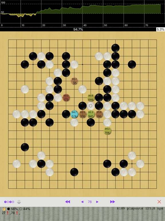 A Master of Go на iPad