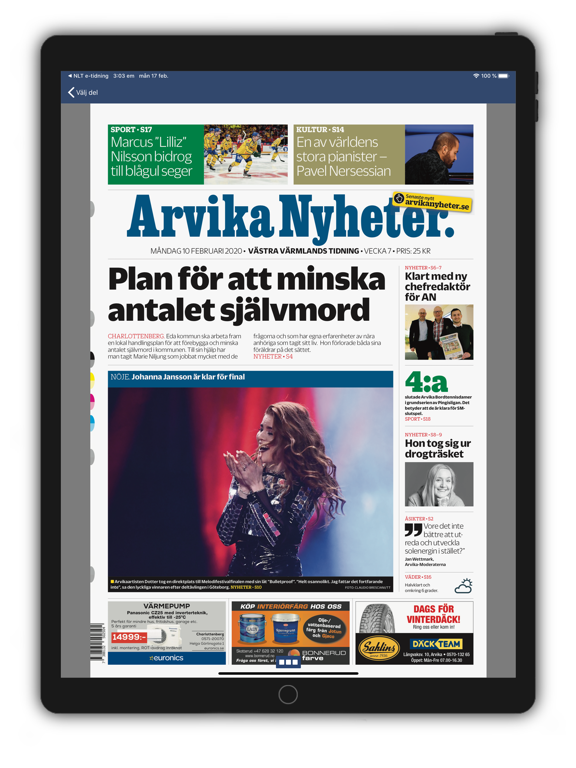 Arvika Nyheter e-tidningのおすすめ画像2