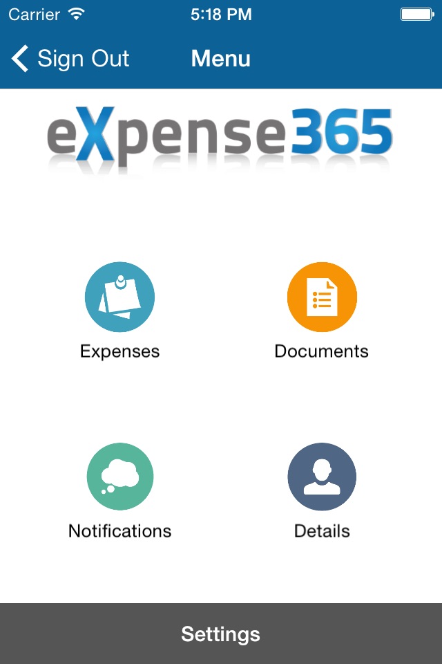 eXpense365 screenshot 2