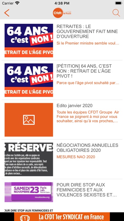 CFDT GROUPE AF