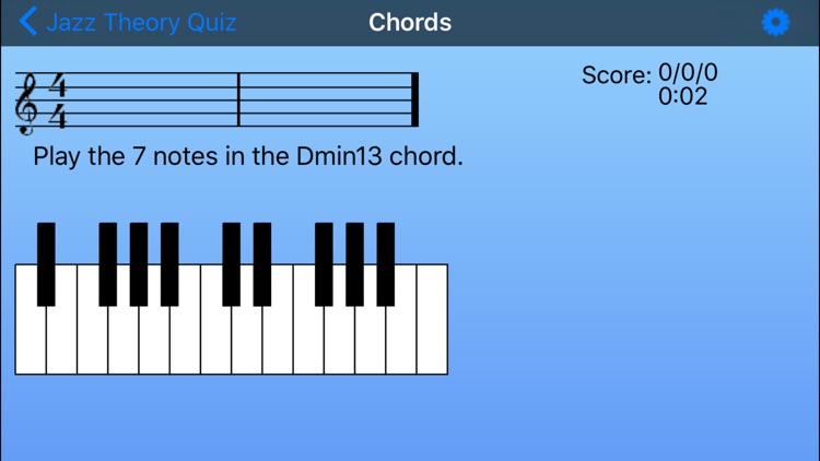 Jazz Theory Quiz