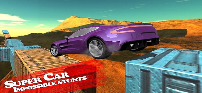 Real car stunt Impossible road(圖1)-速報App